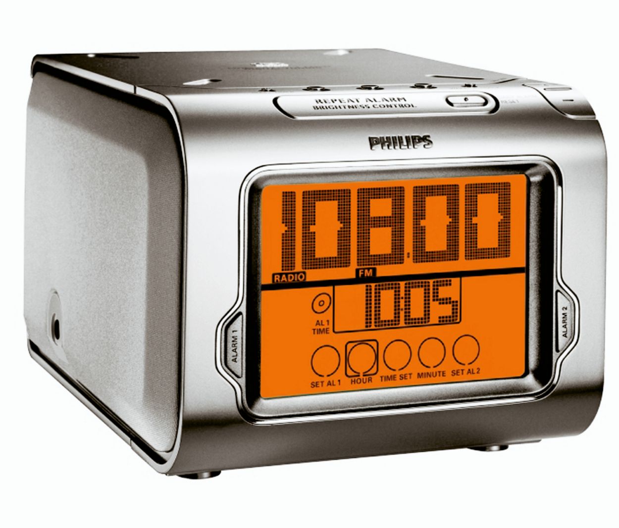 Twee graden Blozend genezen Klokradio AJ3980/00 | Philips
