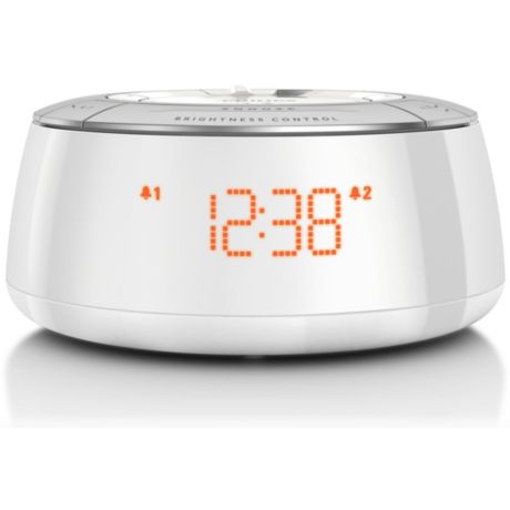 Philips - AJ5000 - Radio reloj despertador con sintonización digital