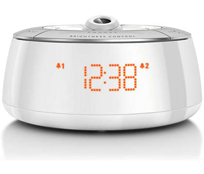 Clock Radio Aj5030 12 Philips, Alarm Clock That Shines Light On Ceiling