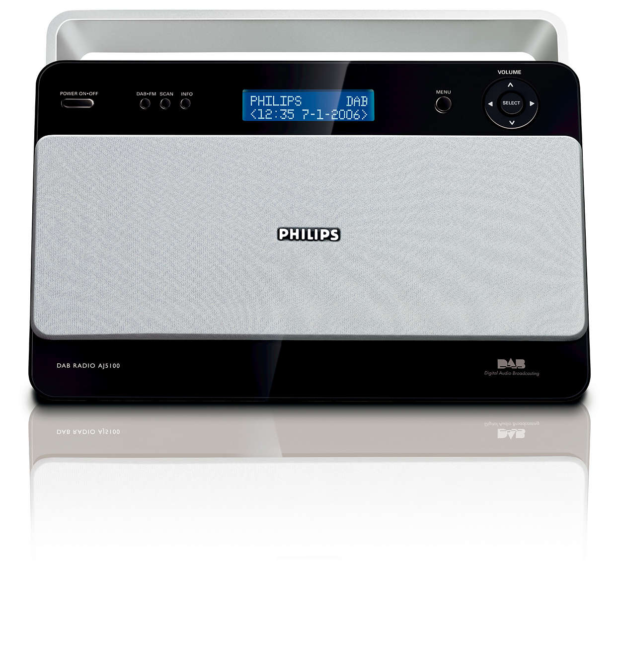 Digital radio with crystal clear sound quality