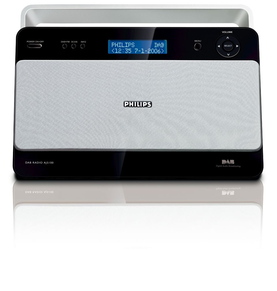 Digital radio with crystal clear sound quality