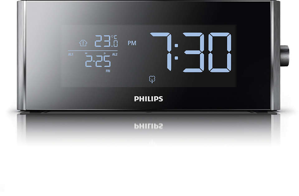 Haas Rentmeester ingewikkeld Klokradio met digitale tuner AJ7010/12 | Philips