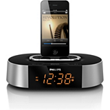 Clock radio for iPod/iPhone