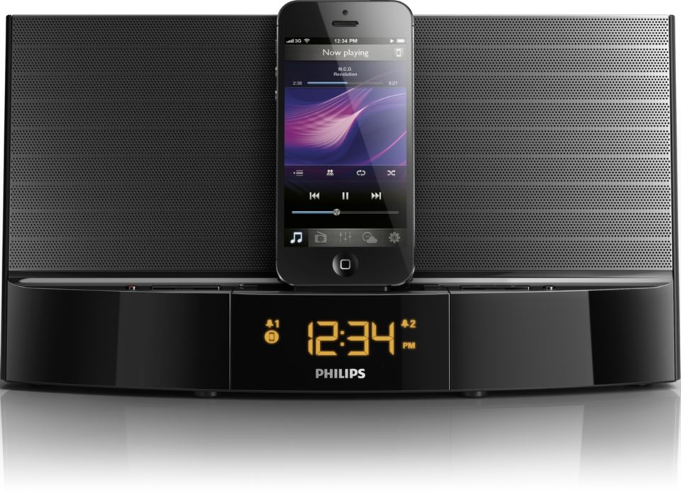 Philips Lance 5 Stations d'Accueil Lightning pour iPhone 5 et iPod Touch