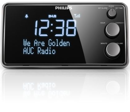Wake up to clear and crackle-free DAB radio