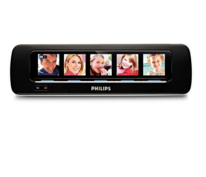 Stylish clock radio with voice messaging