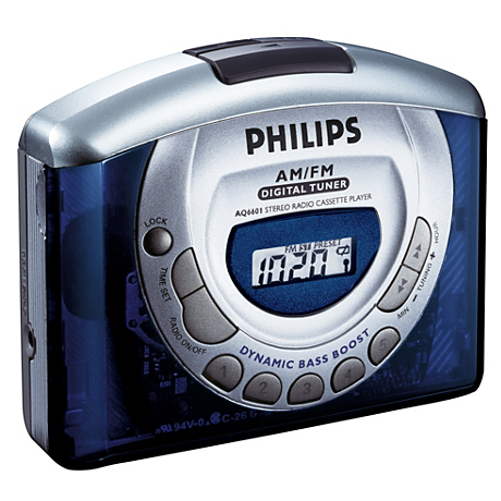 AQ6601/00C  Portable Cassette Player