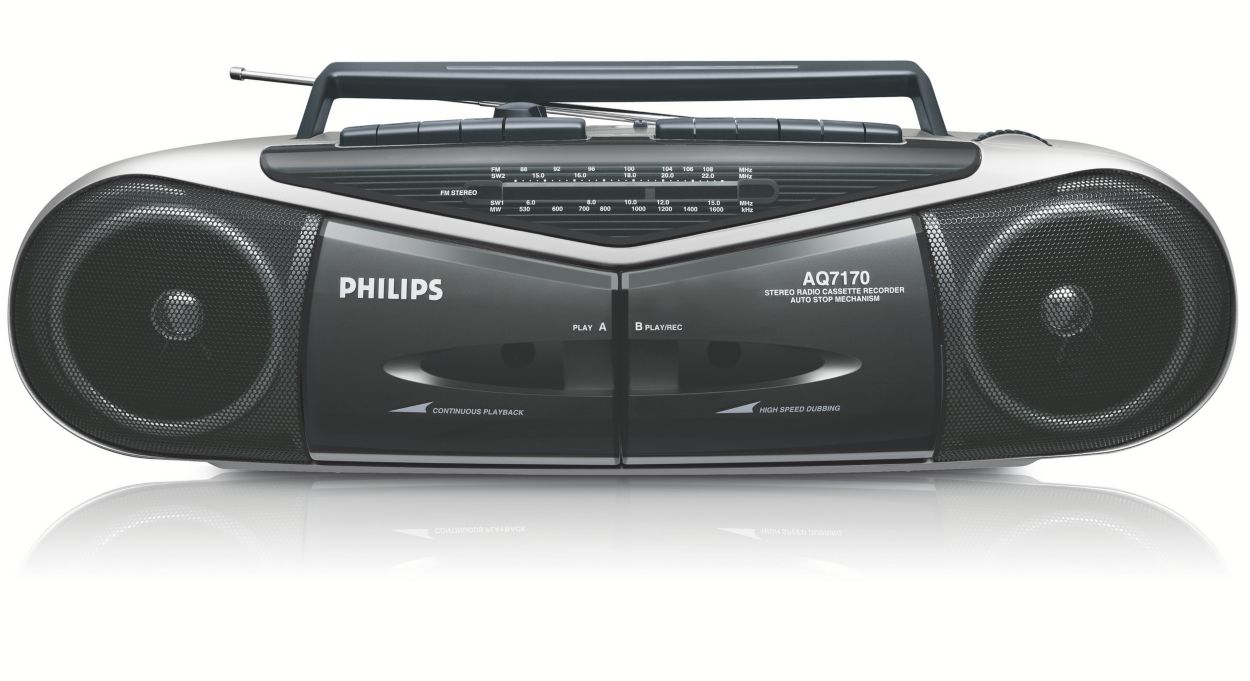 Radio Cassette Recorder AQ7170/98 Philips