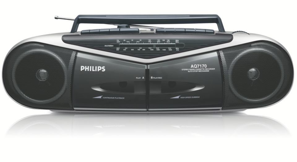 Radio Cassette Recorder AQ7170/98 Philips