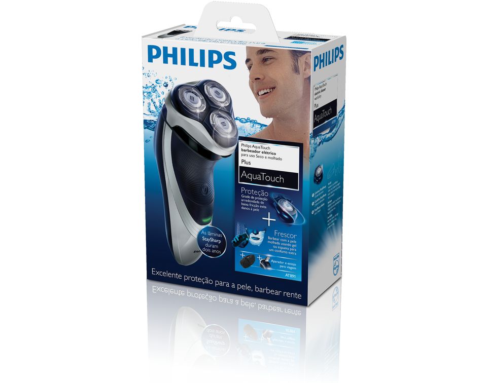 Aquatouch ウェット ドライ電気シェーバー At1 16 Philips