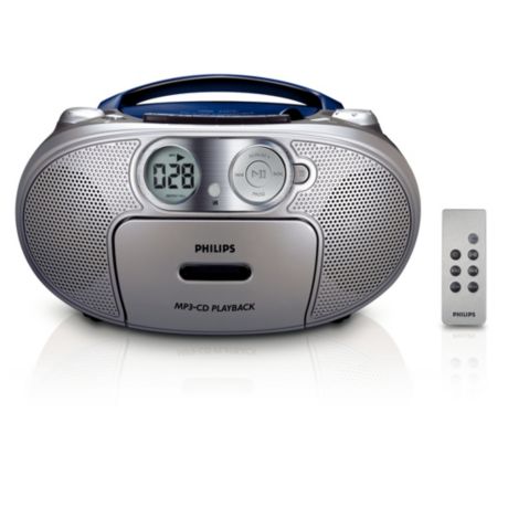 AZ1037/37B  MP3 CD Soundmachine Dynamic Bass Boost