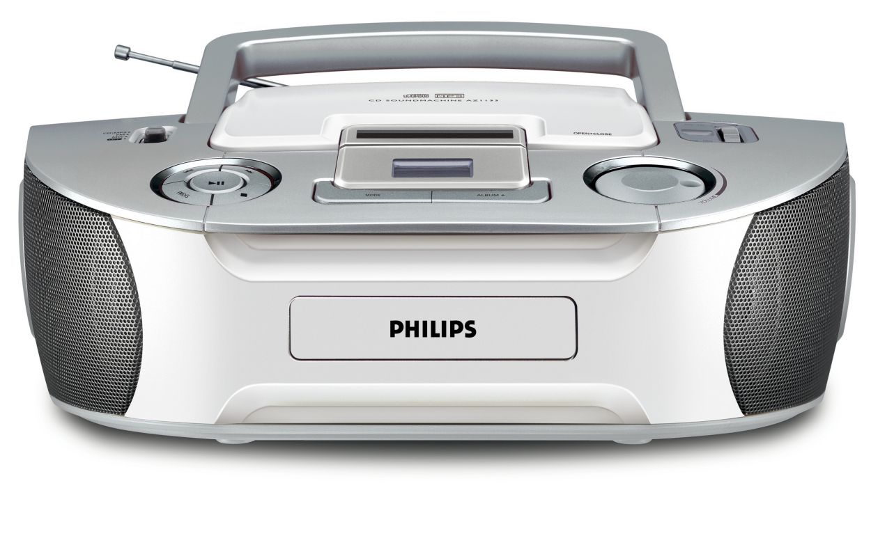 Магнитола с CD AZ1133/12 | Philips