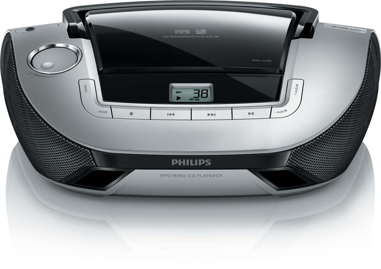 Reproductor CD Philips CD Soundmachine AZ127 - Reproductor de CD