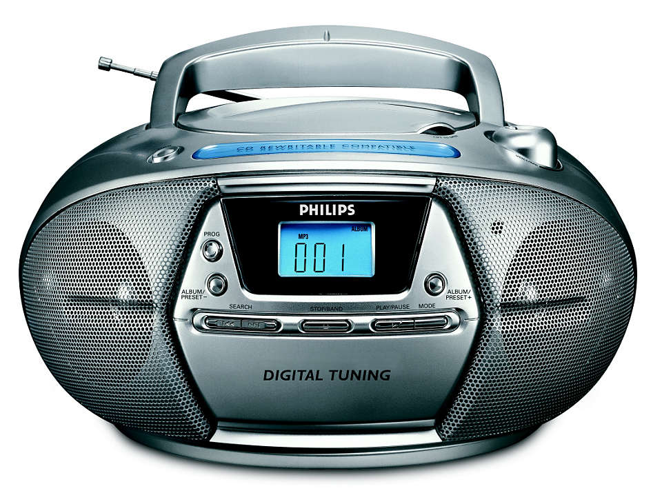 Play MP3 music and digital tuning