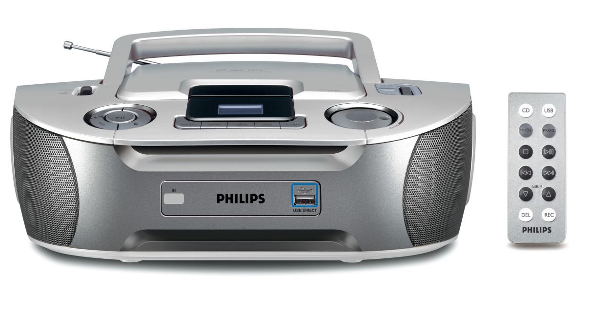 Магнитола с CD AZ1836/58 | Philips