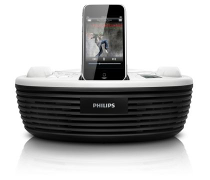 Enjoy iPod and CD music anywhere you go