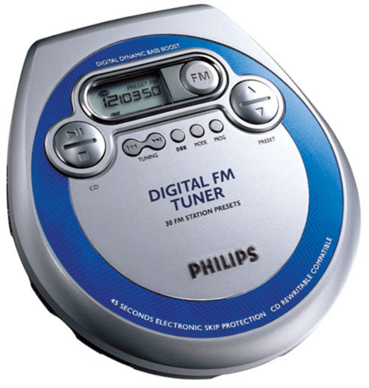 Portable CD Player AZT3202/17 Philips