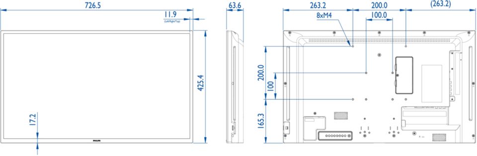 Q Line ディスプレイ BDL3230QL/11 | Philips