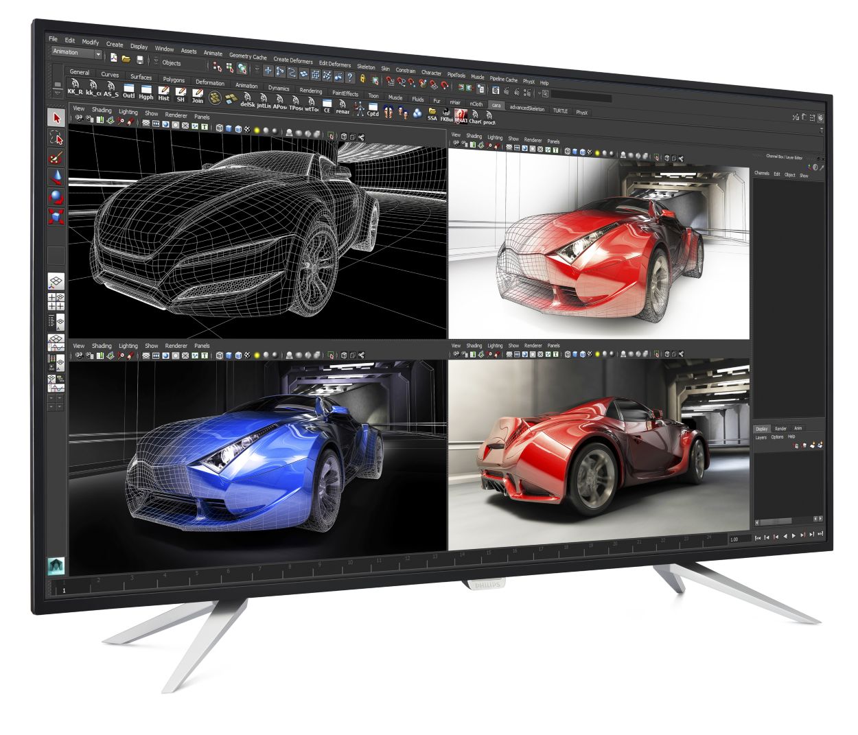 4K Ultra HD LCD display BDM4350UC/27 | Philips