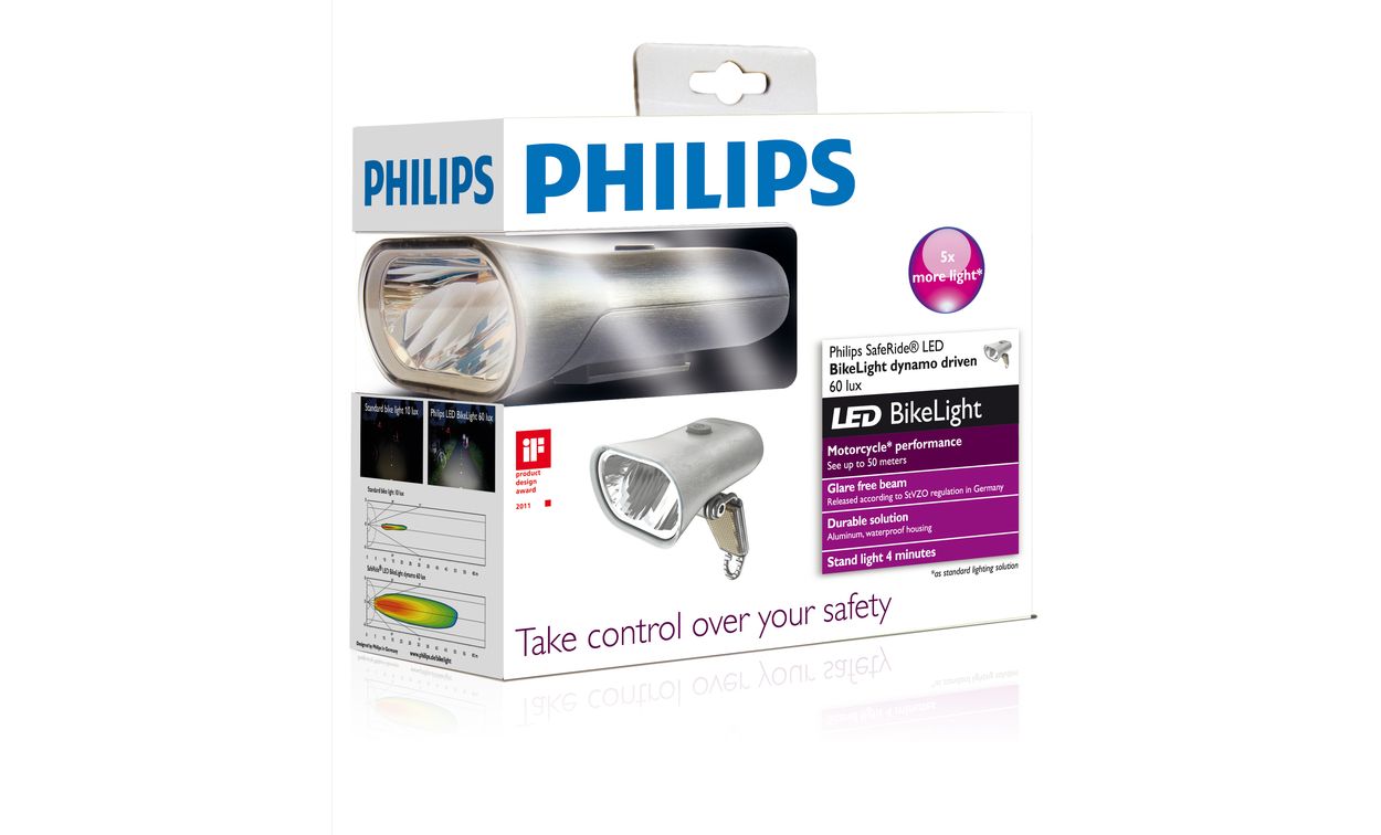 Philips led hot sale bike light