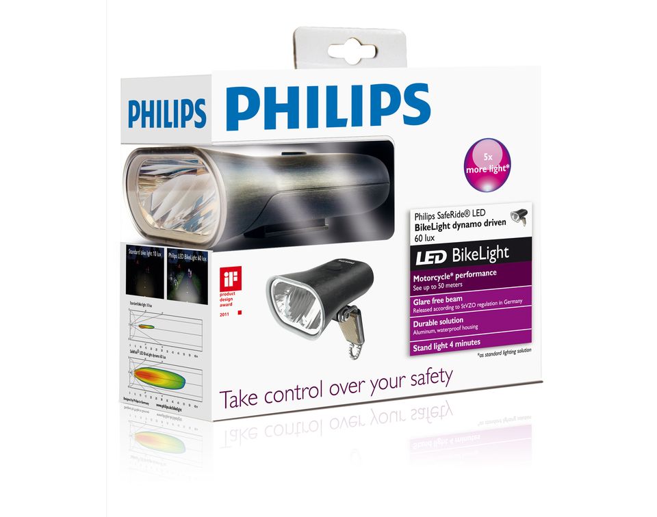 Philips led hot sale bike light