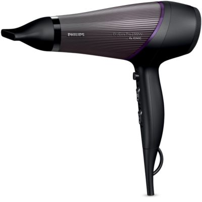 Philips Motor de 2300W de CA y 105 km/h, secador profesional BHD177/00