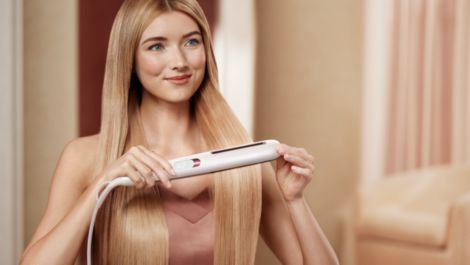 Philips Haarglätter Prestige BHS830/00 - Lifestylebild