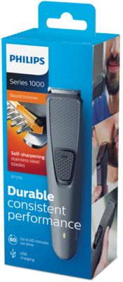 philips trimmer series 1000 charging time