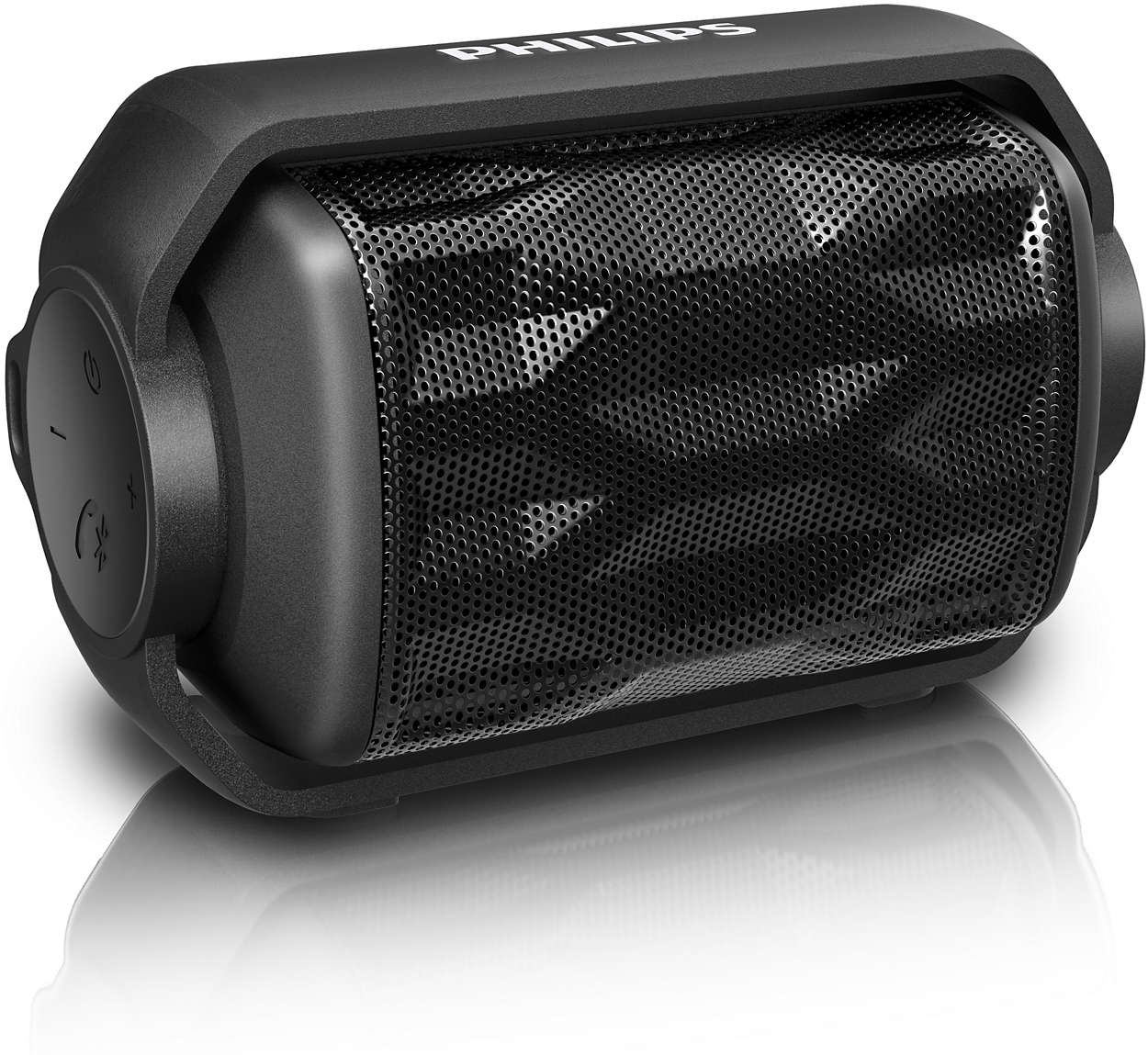 Philips portabler Bluetooth Speaker Lautsprecher schwarz 
