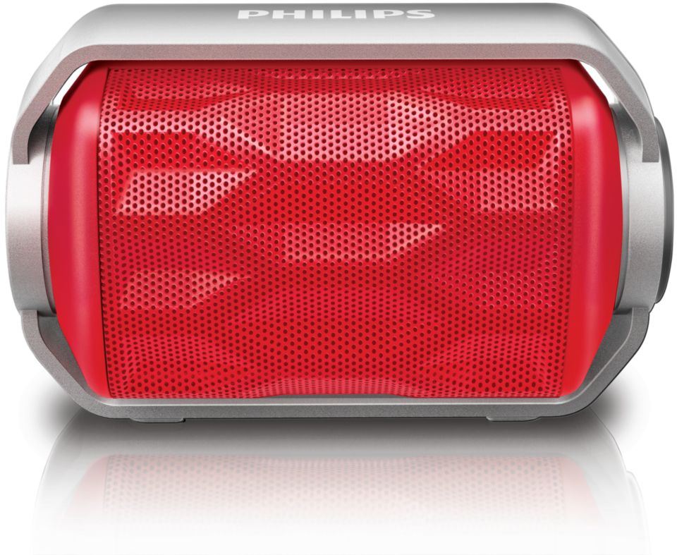 Hautparleur portatif sans fil BT2200R/27 Philips