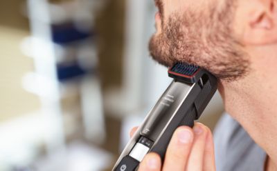 how to trim beard with electric trimmer