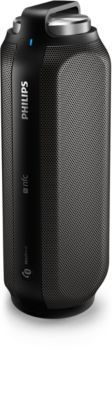 Enceinte Bluetooth Portable Compacte - Design Cadre Métal, Bouton CD - Son Haute Fidélité Avec Basses - Pour Maison, Bureau, Extérieur - 2