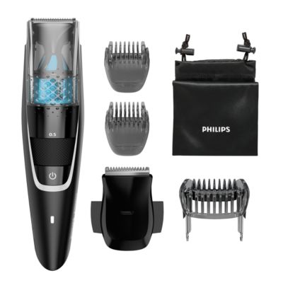 beard shaver with vacuum