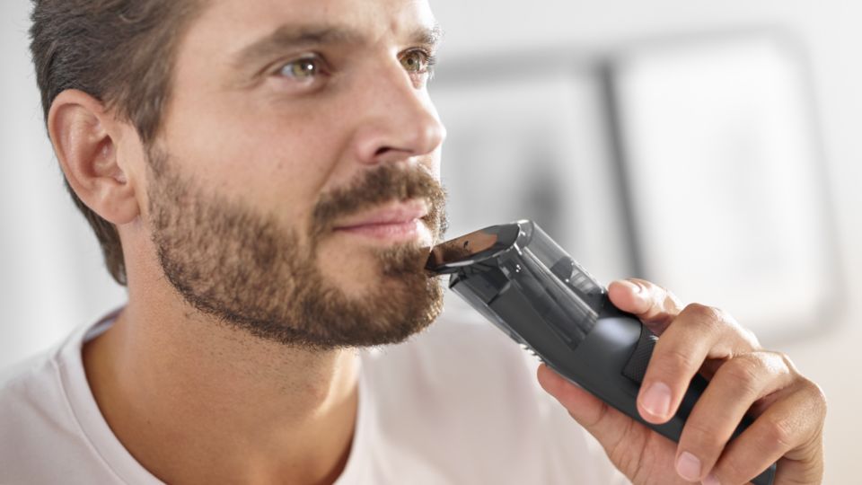 Less mess vacuum trimmer