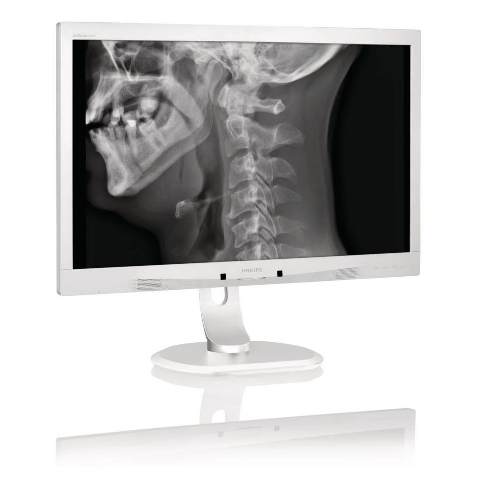 LCD monitor with Clinical D-image C240P4QPYEW/75 | Philips