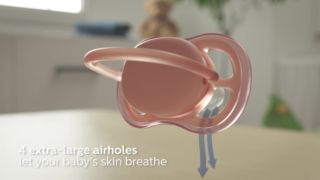 Philips Avent Sucettes Ultra Air New Berry 0-6 Mois Modèle Fille 2 Pièces