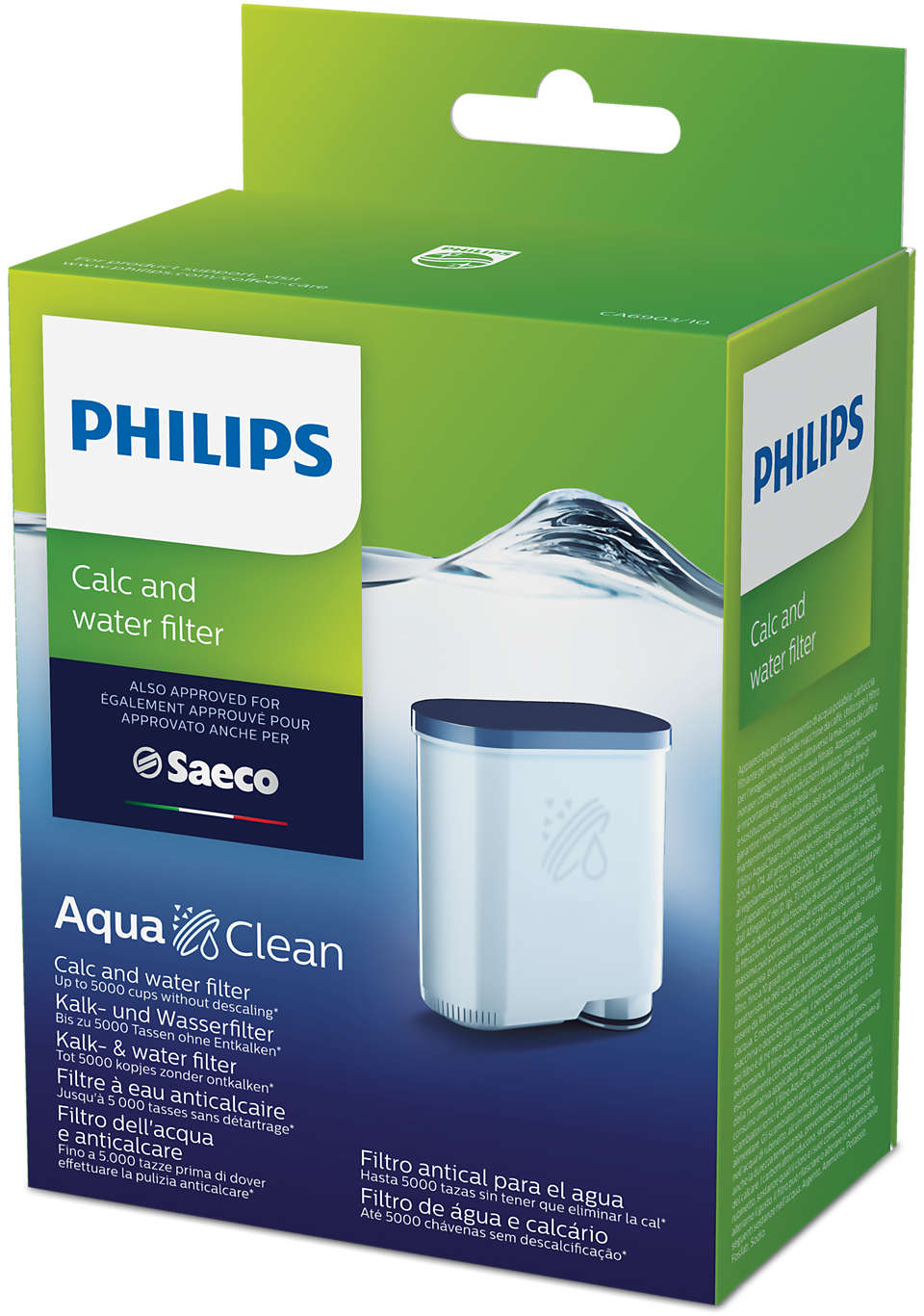 Philips Saeco CA6903 vízlágyító szűrőbetét kávéfőzőhöz ICEPURE Philips Saeco CA6903 vízlágyító szűrőbetét kávéfőzőhöz ICEPURE