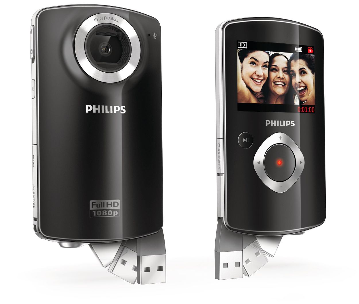 Câmara de filmar HD CAM101BL/00 | Philips