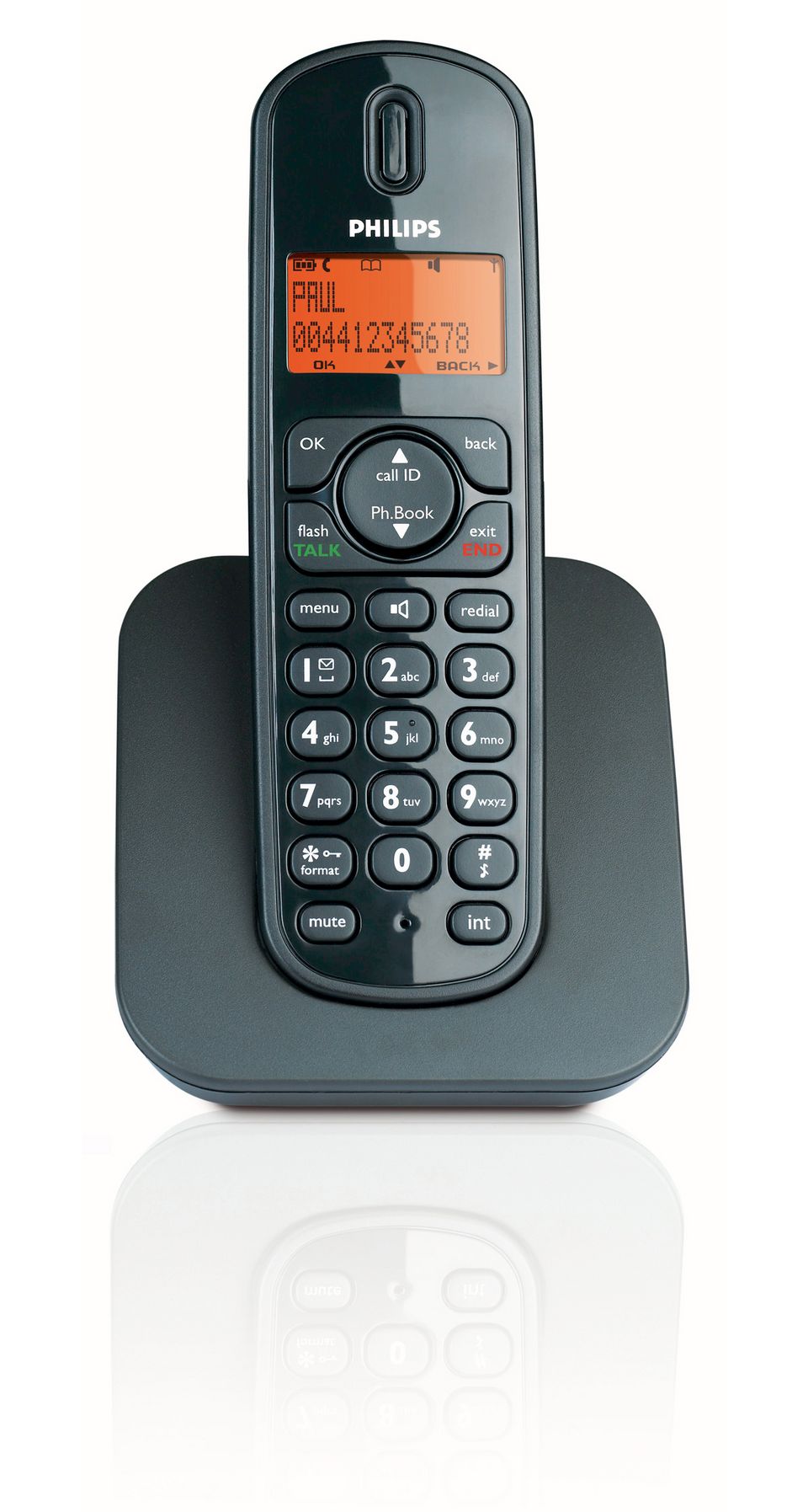 Digital cordless phone handset CD1550B/37 Philips