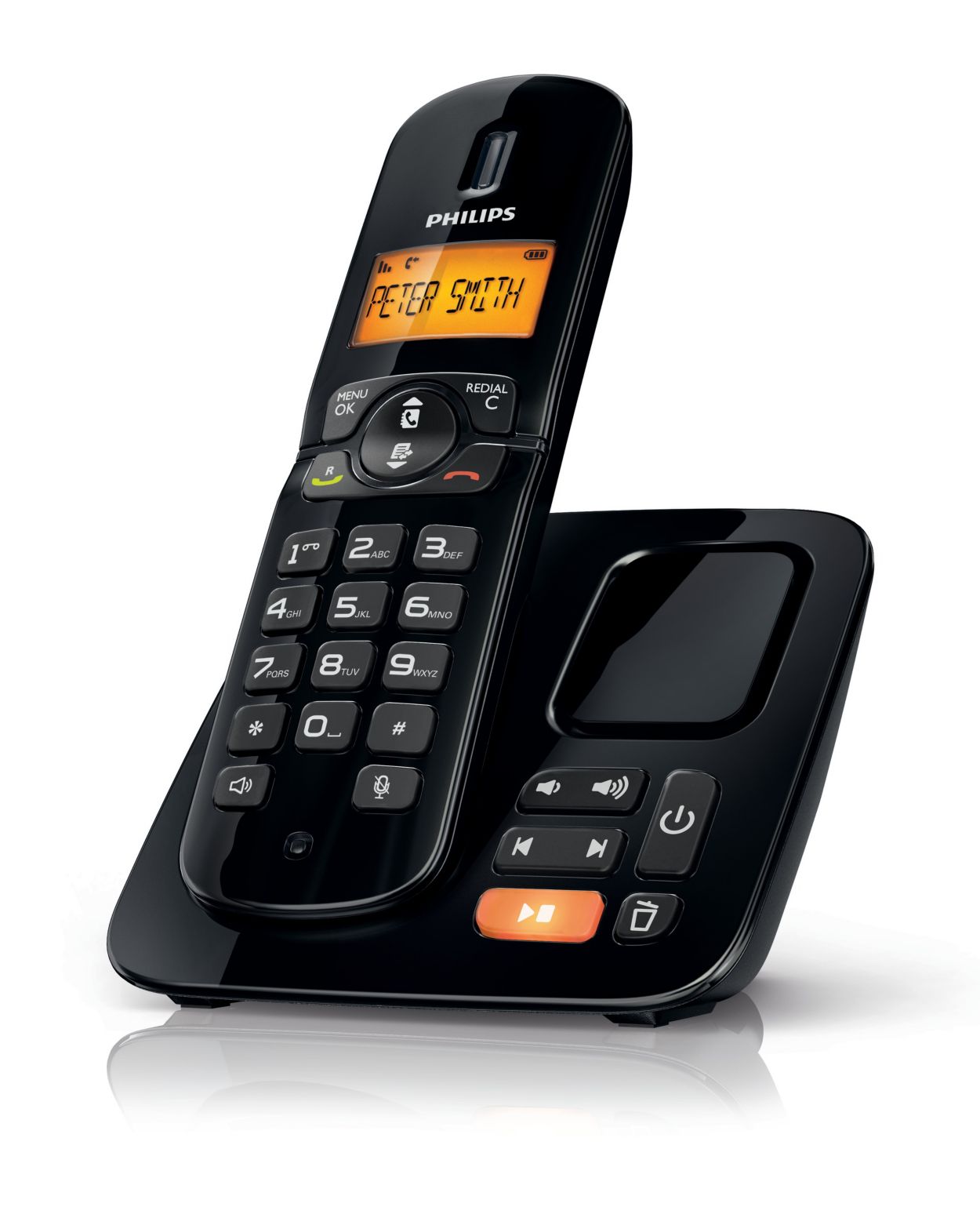 BeNear Téléphone fixe sans fil avec répondeur CD6851B/BE
