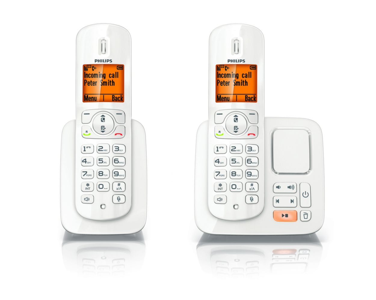 BeNear Téléphone sans fil avec répondeur CD2852W/FT