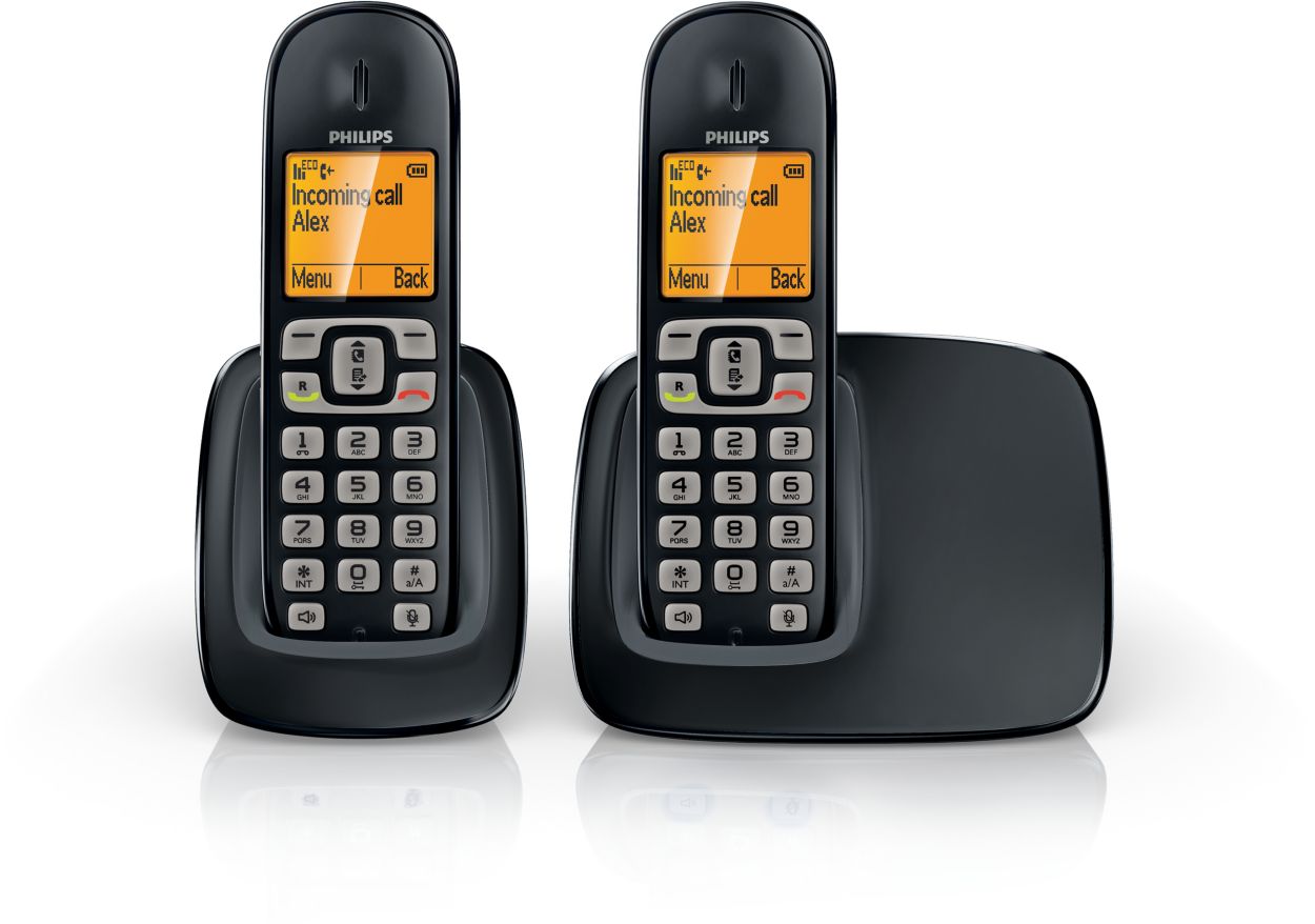 BeNear Schnurloses Telefon CD2902B/38 | Philips
