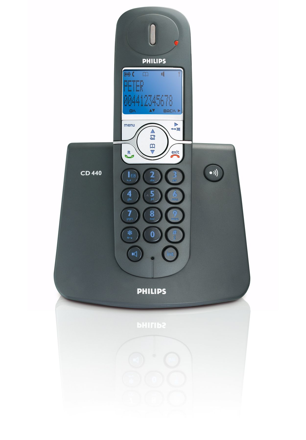 Cordless telephone CD4401B/37 | Philips