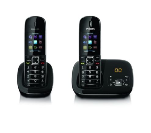 Téléphone fixe sans fil avec répondeur