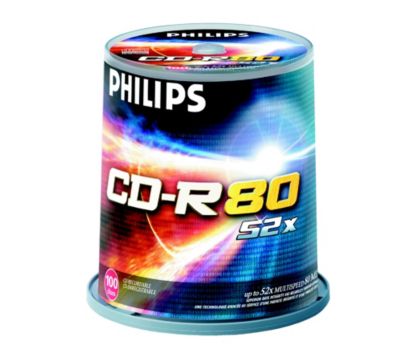 CD-R CDR80D52N/650 | Philips