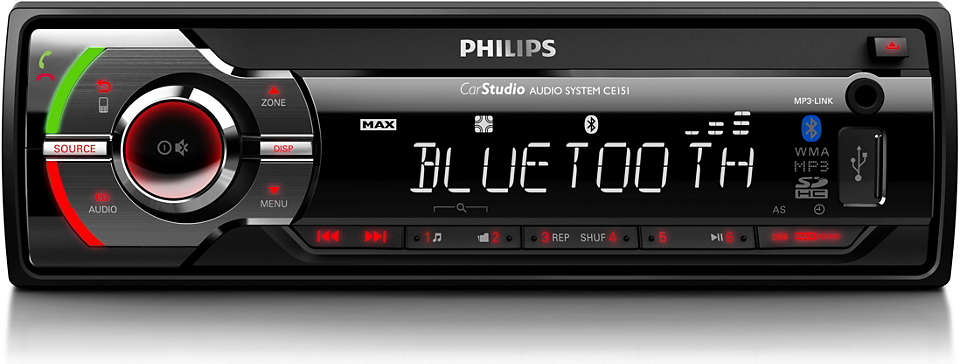 Sistema de audio el auto CE151/00 | Philips