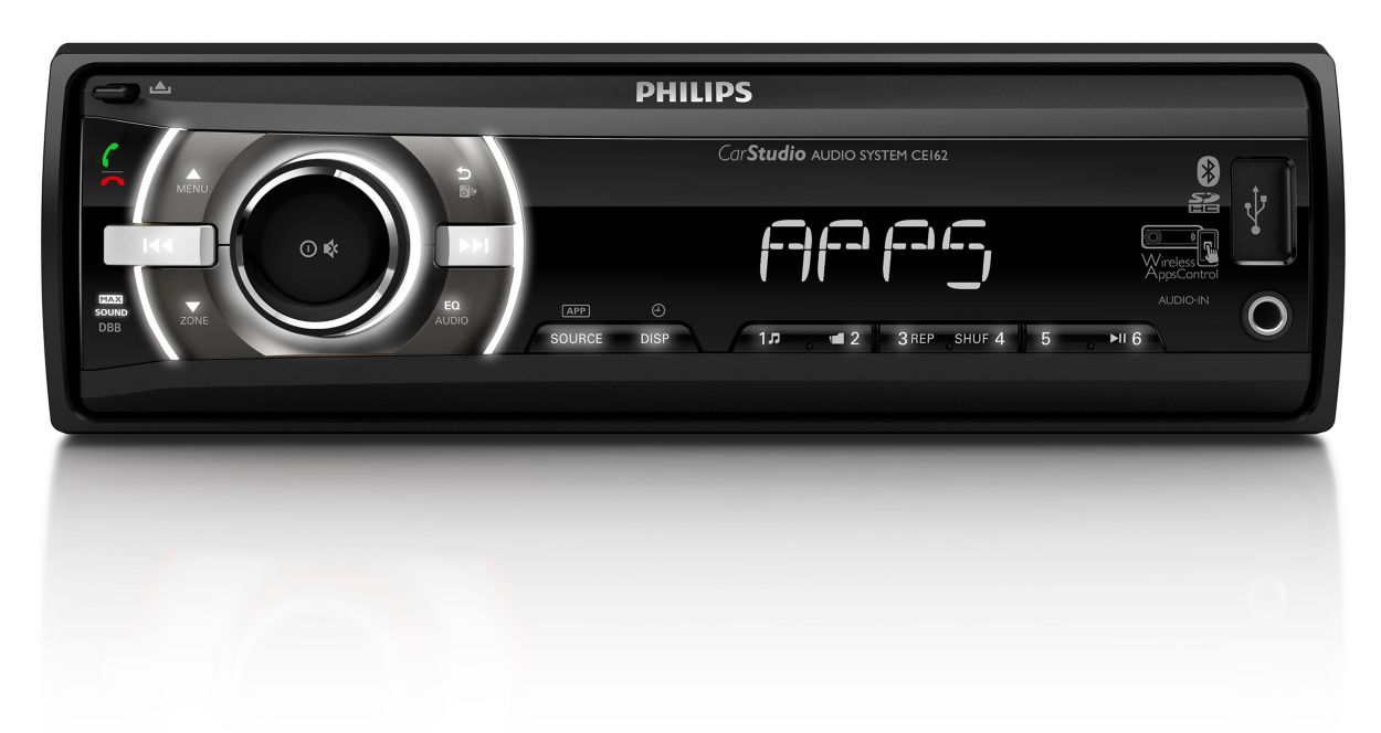Système audio pour voiture CE162/12 Philips