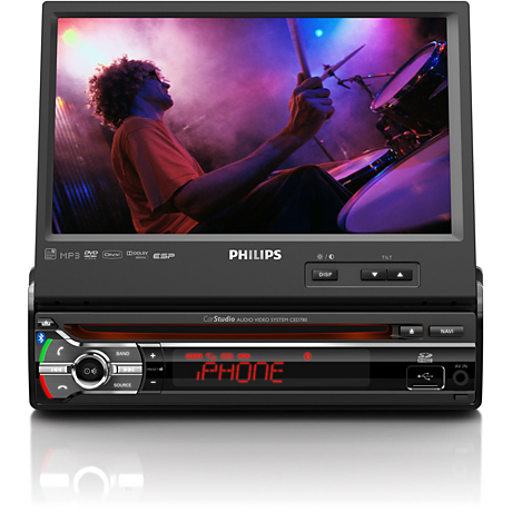 CED780/12  Zvukový/video systém do automobilov