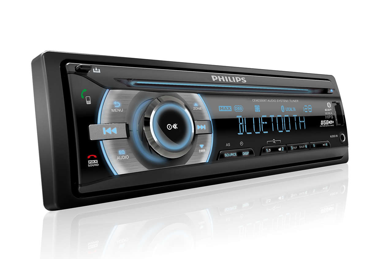 Philips phice235bt  nero  Radio per Auto colore 