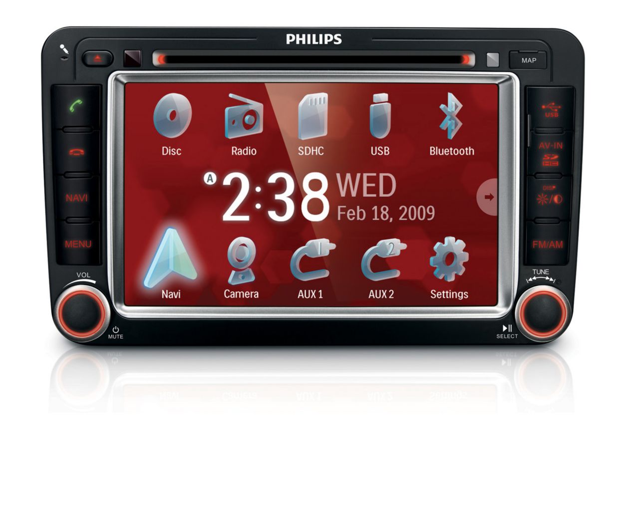 Car entertainment system CID3681/00 Philips